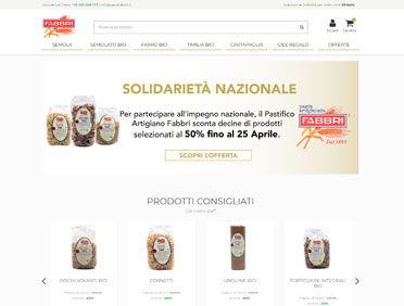 Pastificio Fabbri Ecommerce Prestashop