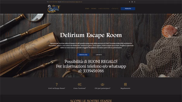 Delirium Escape Room